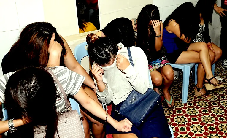 Prostitution Racket Busted in Dwaraka Tirumala