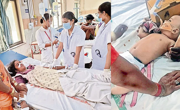  Mother And Childrens Incident In Srikakulam