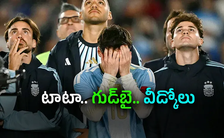 Messi Emotional-Farewell Match Argentina Vs Benin-Ends-His-Journey