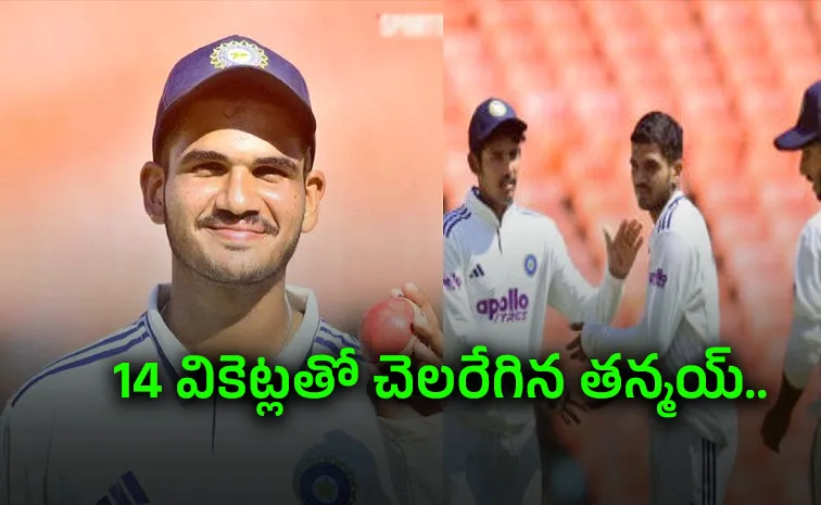 Tanmay-8 Wkts-IND U19-Won-By-10 Wkts-Vs AUS U19-Clean Sweep Series