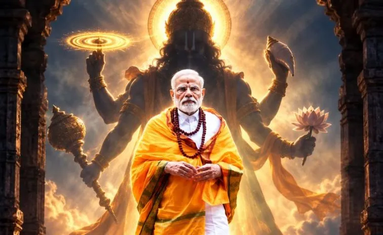 I See PM Modi As Avatar Of Vishnu Bhutanese PM Tshering Tobgay