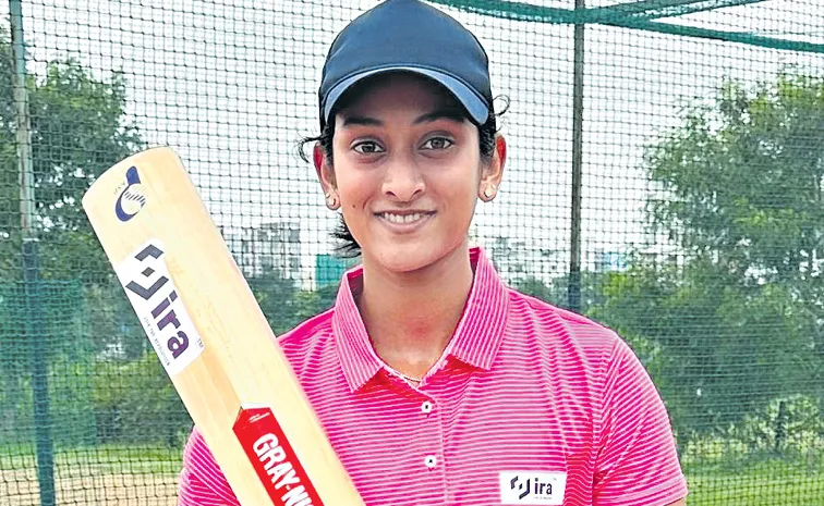 Pranavi Chandra named captain of Hyderabad womens T20 team