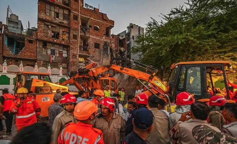 2 Children Pregnant woman among 3 dead in Seemapur Building Collapse