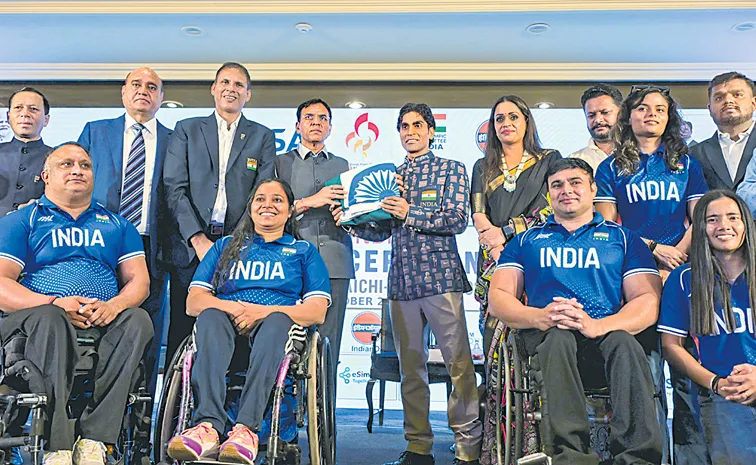 Indian team leaves for Asian Para Games