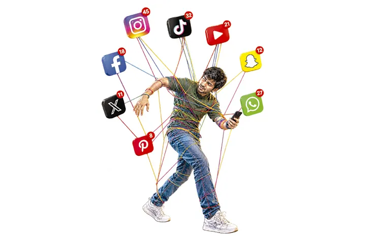 Sakshi Funday Special Story on Social Media