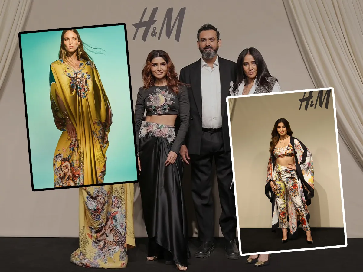 Anamika Khanna Fashion H&M Limited Fashion Collection Photos Viral