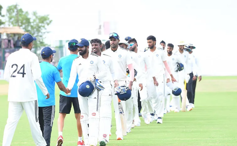 India C defeat India D in Duleep Trophy 2024 Photos