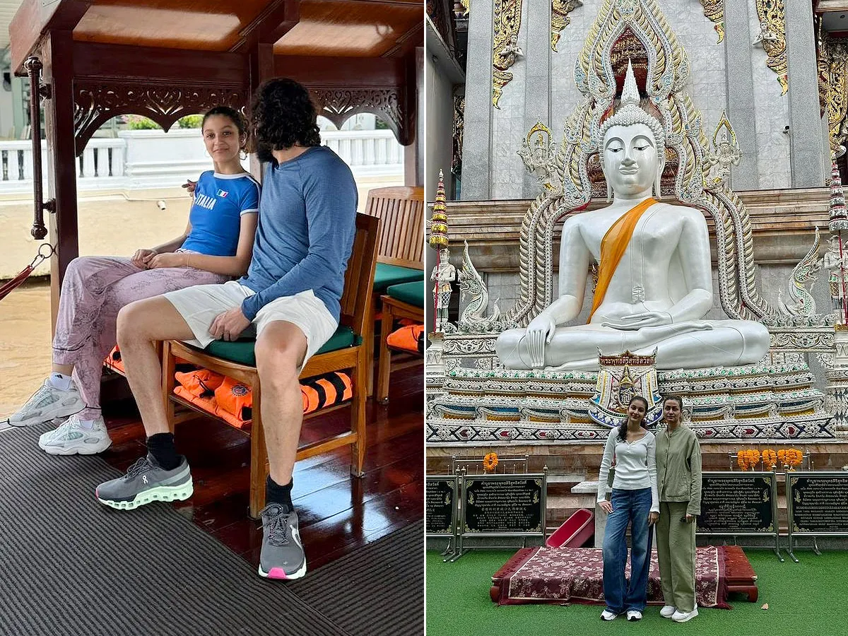 Mahesh Babu Family Enjoying vacation In Bangkok Photos Goes Viral In Social Media 