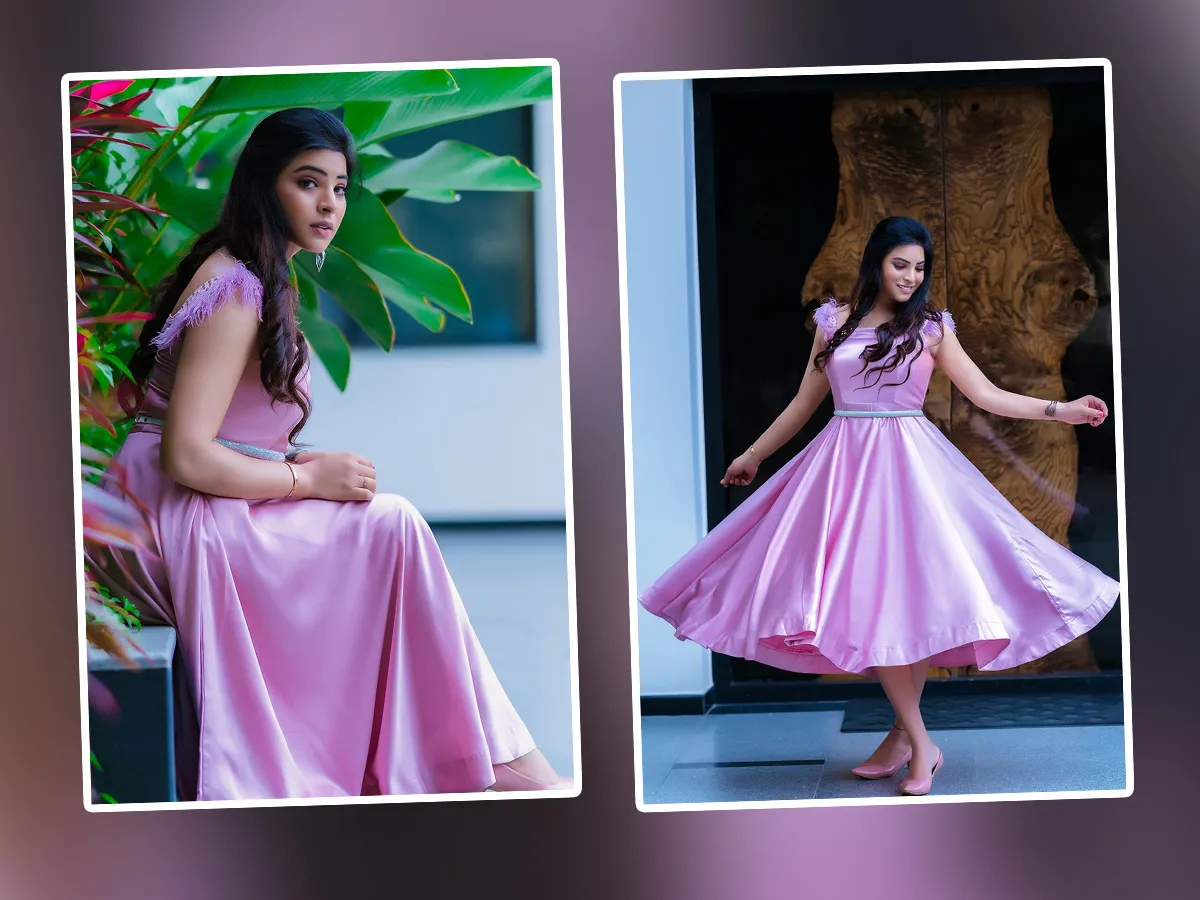 Bigg Boss Fame Priyanka Singh Stunning Photos In Pink Frock