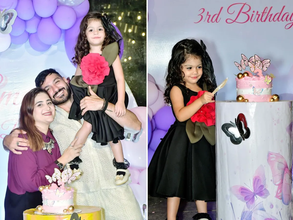 Bigg Boss Actor Ali reza daughter Birthday Celebrations Photos