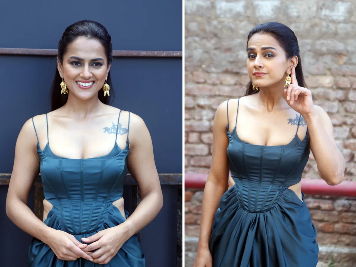 Shraddha Srinath shines at 'Mechanic Rocky' event (Photos)