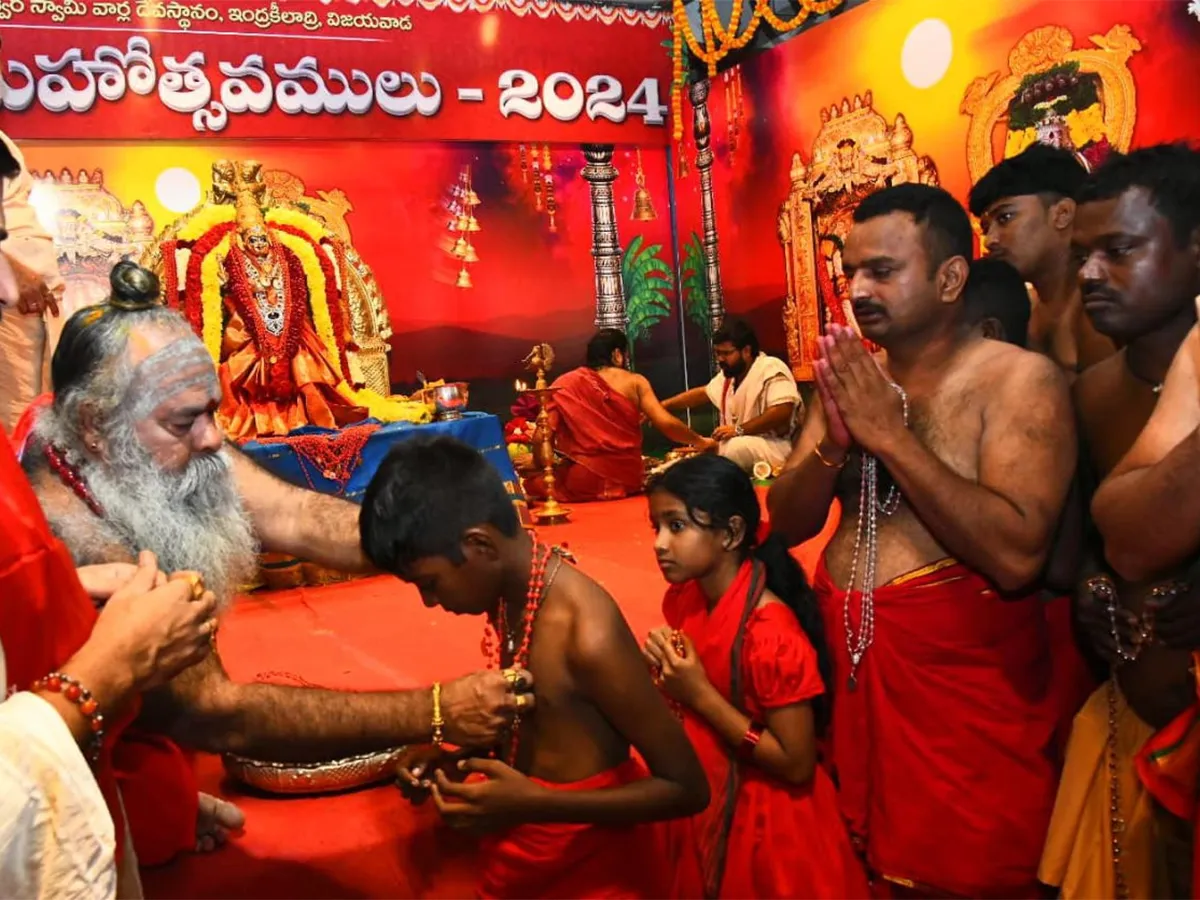 Bhavani Deeksha At Vijayawada Durga Temple