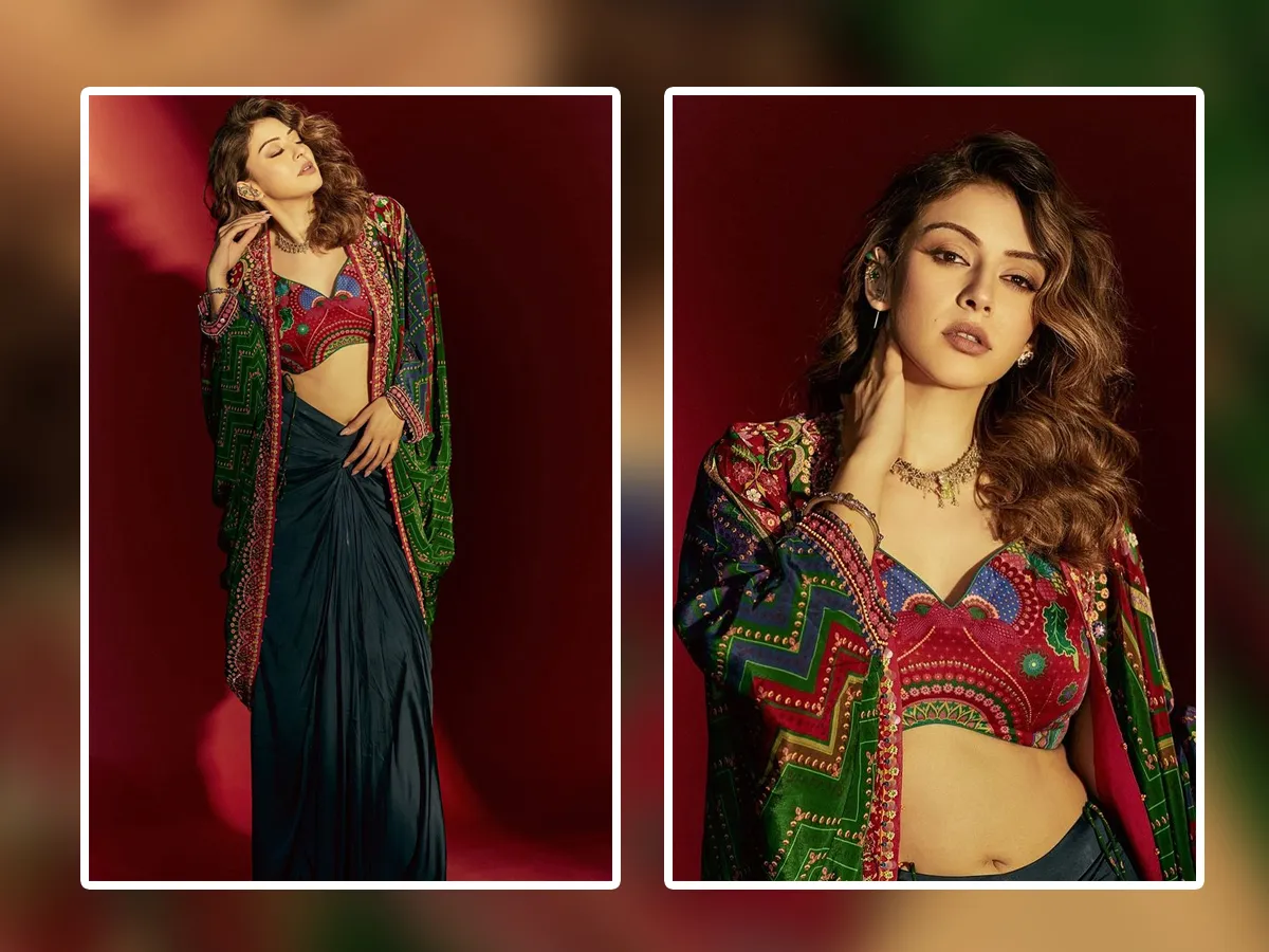 Actress Hansika Motwani In Stunning And Stylish Trendy Outfit