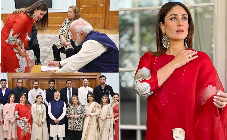 PM Modi Meets Kapoor Family Photos