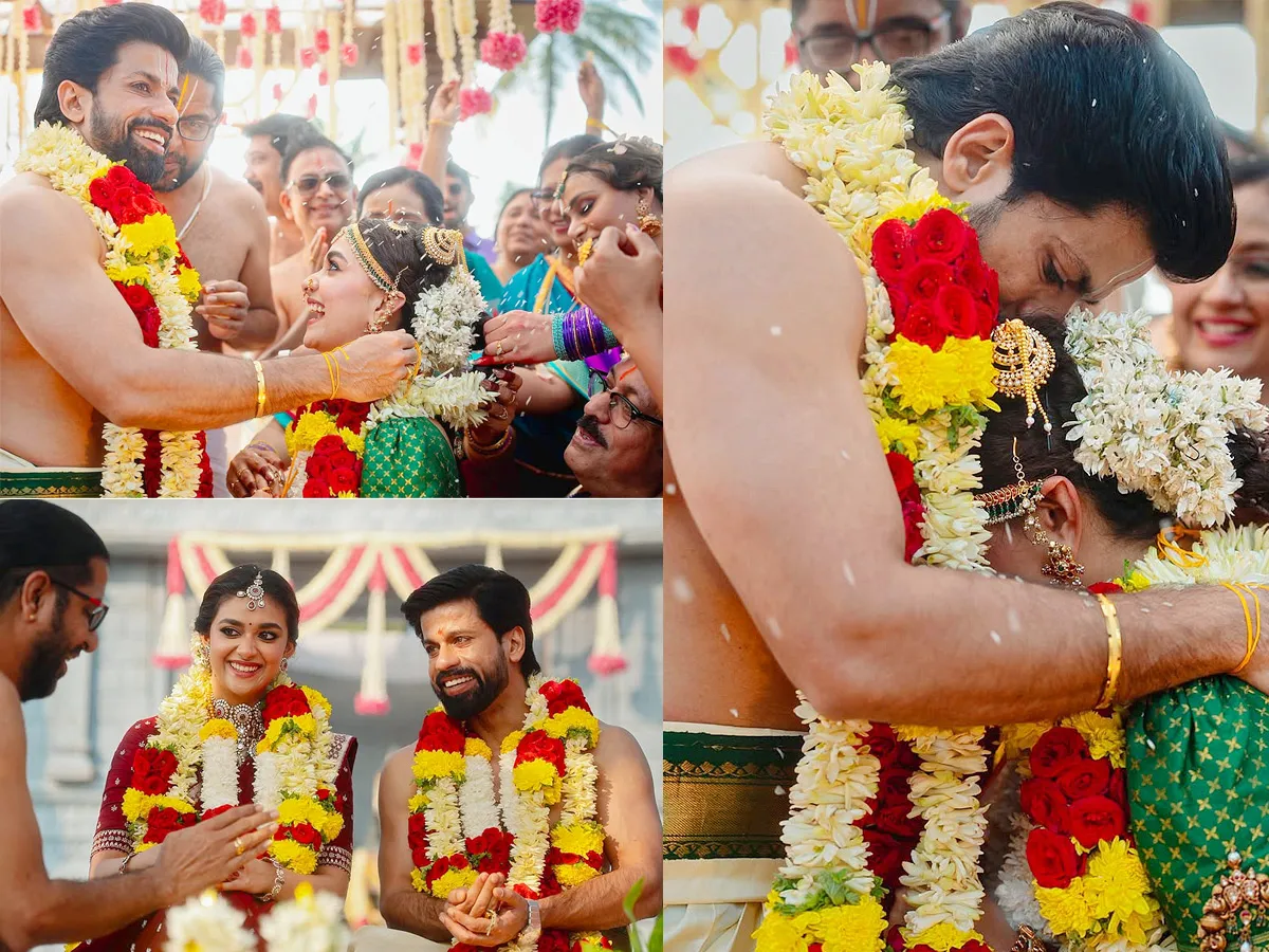 Grand Keerthy Suresh- Antony Thattil wedding Photos