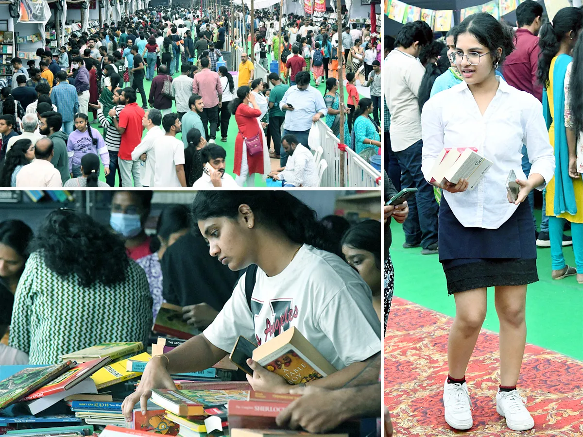 Hyderabad Book Fair Draws Record 90,000 Visitors on Sunday