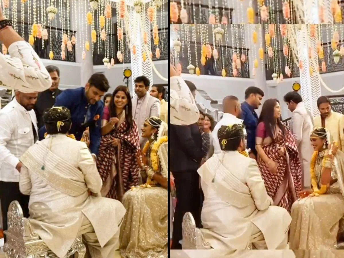 PV Sindhu marries Venkata Datta Sai in Udaipur Photos Goes viral