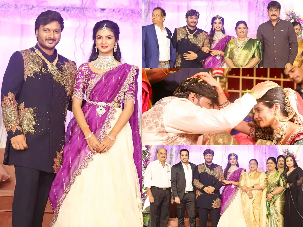 Celebs and Political Leaders at Kothapalli Geetha Son Abhinay Tej Wedding Reception Photos 