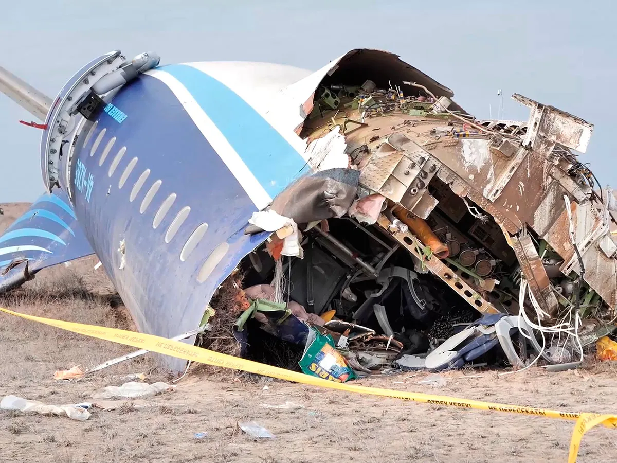 kazakhstan plane crash photos goes viral