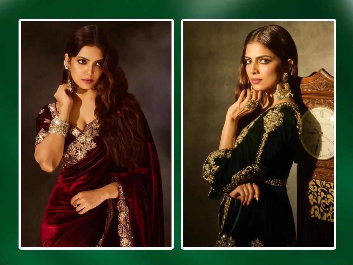 Raja Saab Beauty Malavika Mohanan In Fashionable Ethnic Dresses