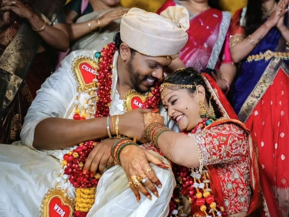 Director Sandeep Raj and actress Chadini get wedding photos goes viral