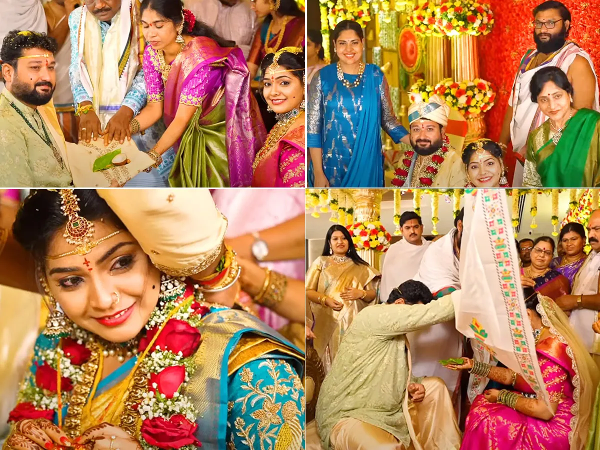 Hero Saikiran Shared Wedding Photos on Social Media