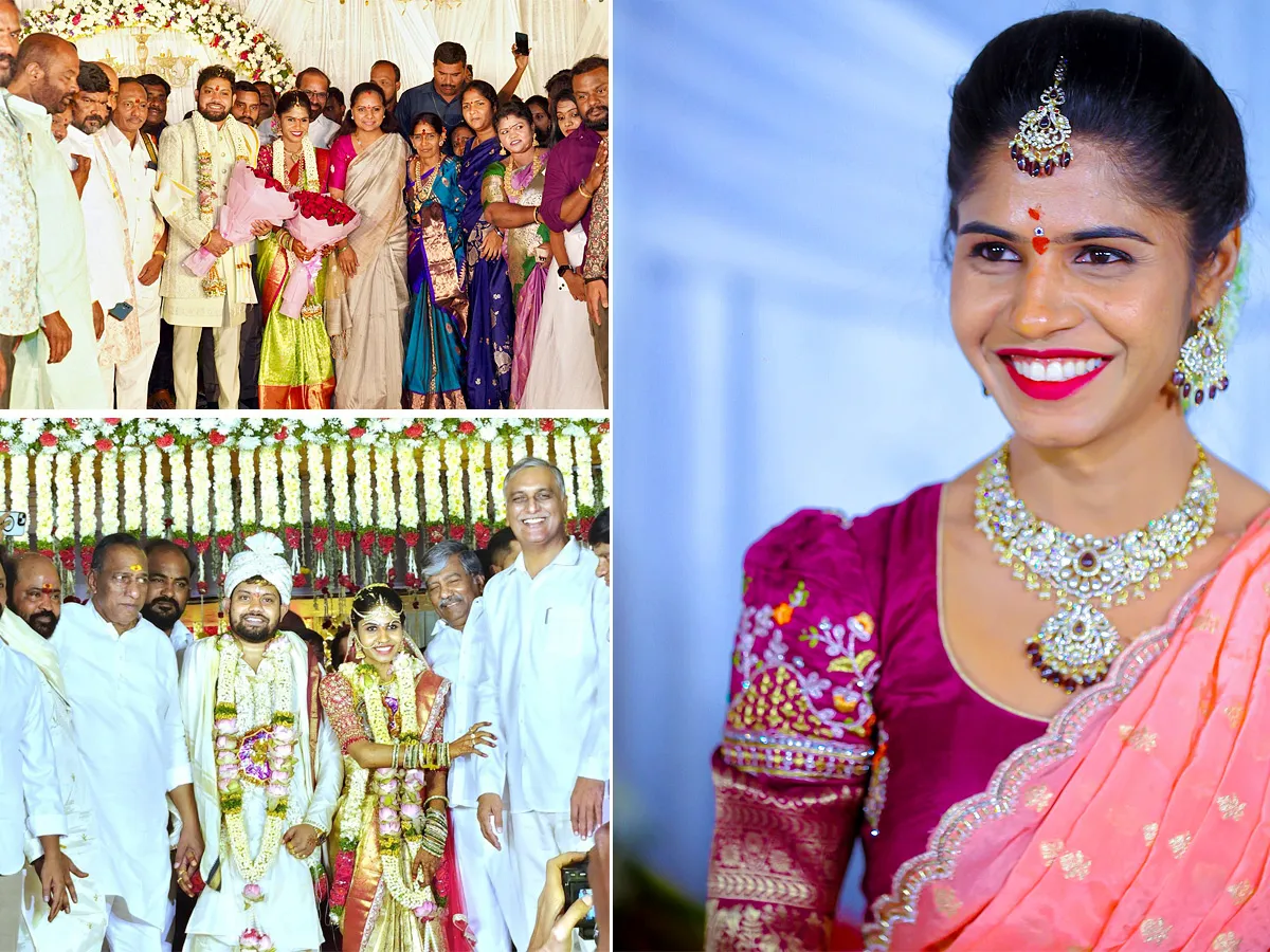 GHMC BRS Corporator Hema Samala Marriage Photos Goes Viral