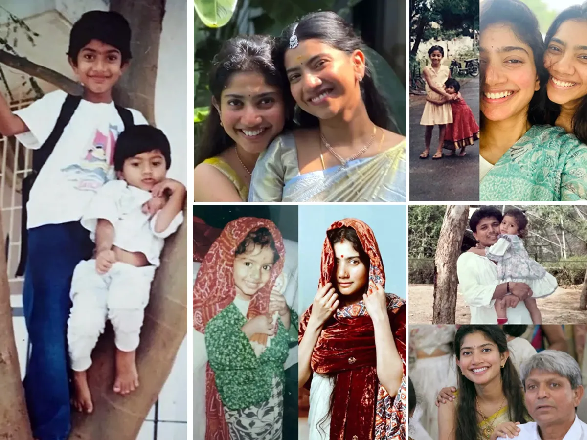 Thandel movie beauty Sai Pallavi then and now photos3