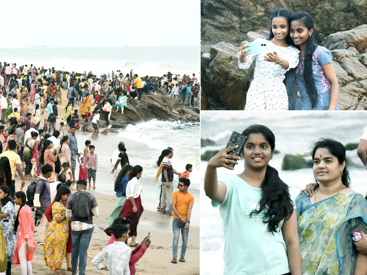 visakhapatnam rk beach photos goes viral10