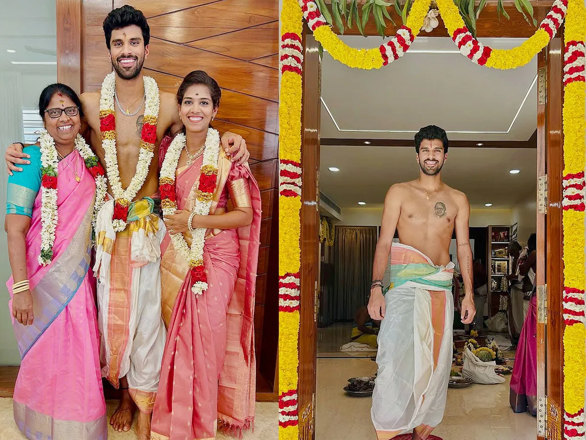 Washington Sundar And Family All Smiles As They Celebrate House Warming Ceremony Photos9