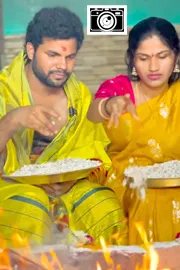 My Village Show Anil Geela Couple Perform Chandi Homam Pooja Photos7