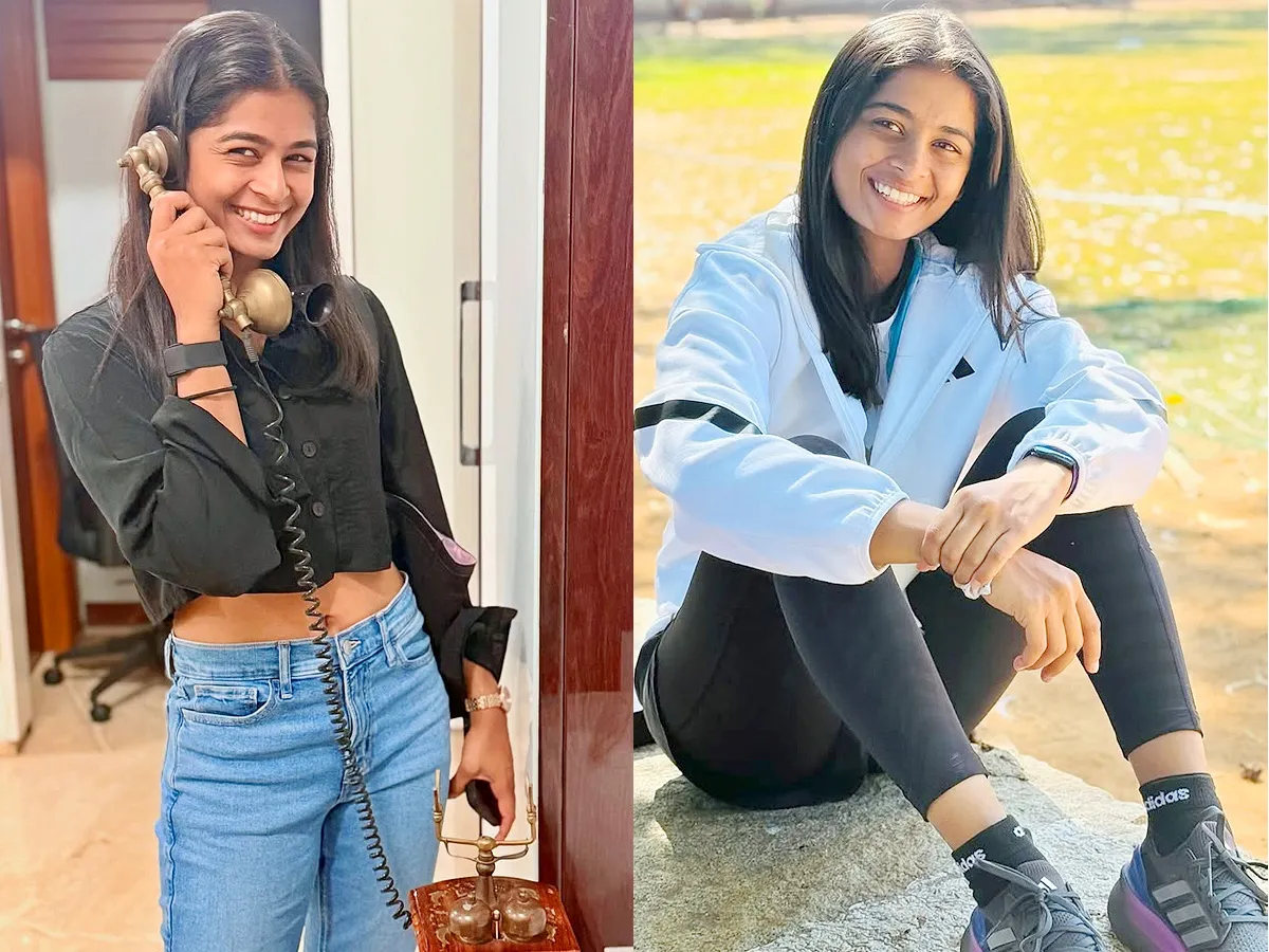 Team India womens cricketer Shreyanka Patil Funniest Post On Social Media Photos5