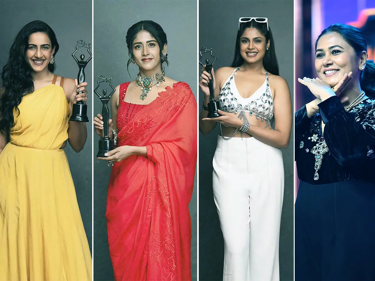 She Telugu Nakshatram Awards 2025 photos goes viral3