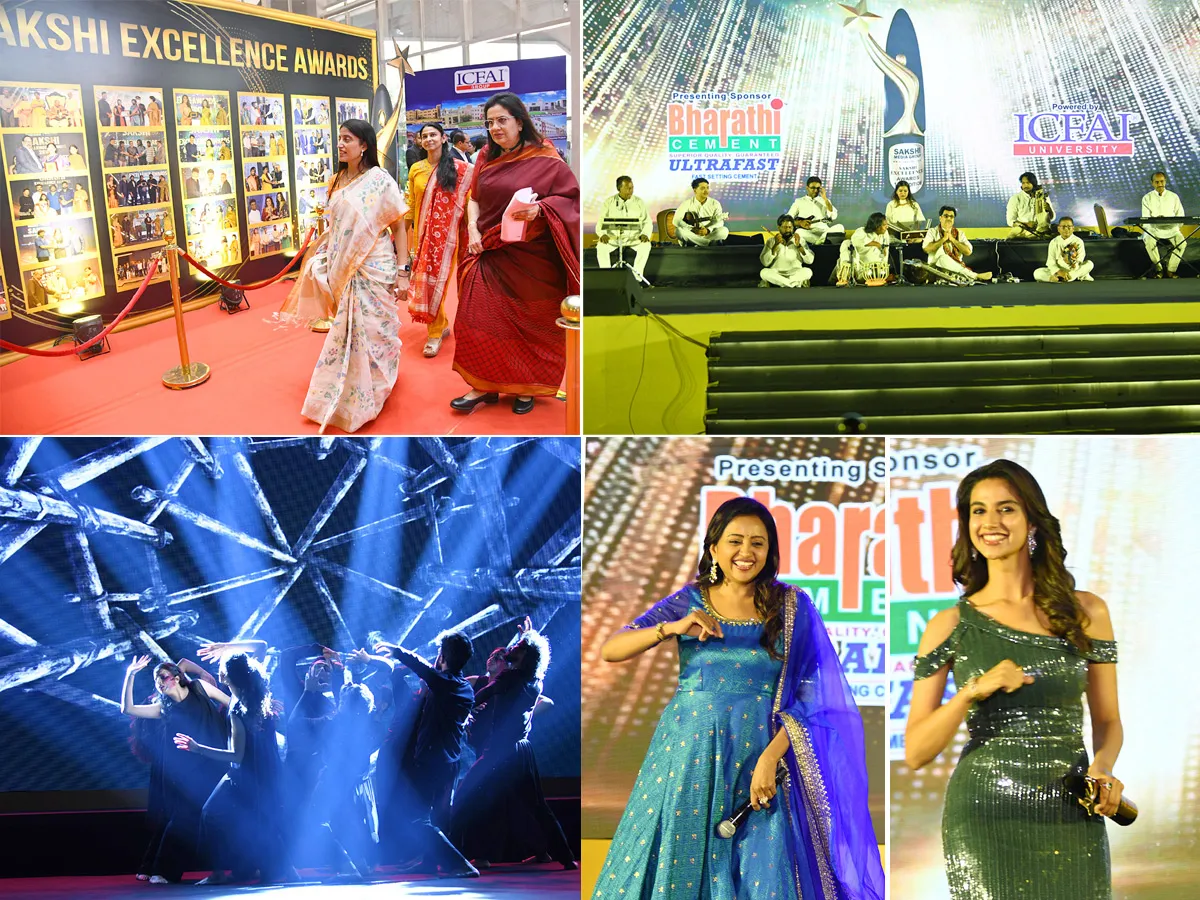 Sakshi Excellence Awards 2025 ceremony Events Photos