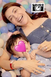 Kajal Aggarwal Son Neil Grand BirthDay Celebrations Photos8