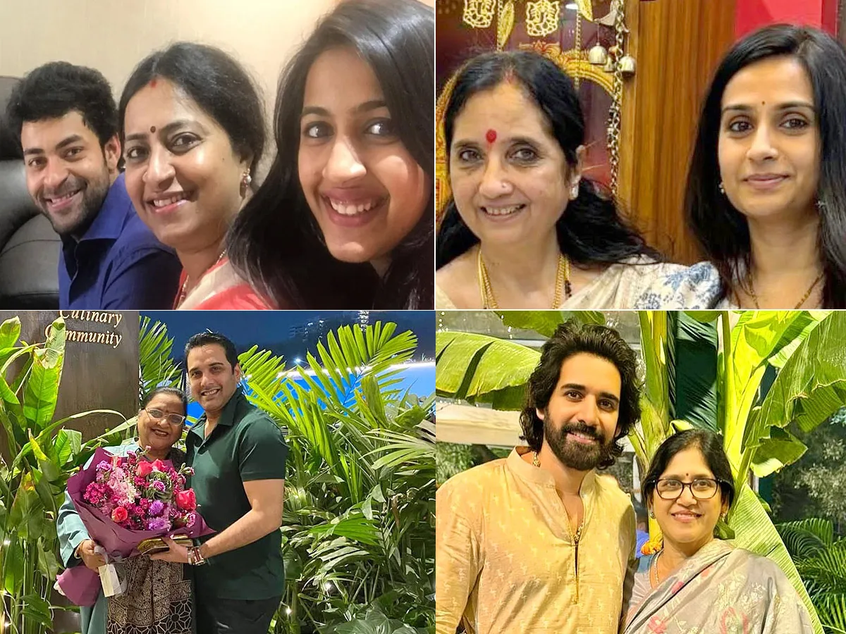 మదర్స్‌ డే స్పెషల్.. అమ్మలతో సెలబ్రిటీల పోజులు (ఫొటోలు)