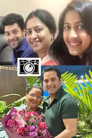 Mothers Day special.. Celebreties pose with their mothers Photos6