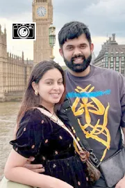 Actress Abhinaya And Her Husband Karthik London Vacation After Marriage: Photos4