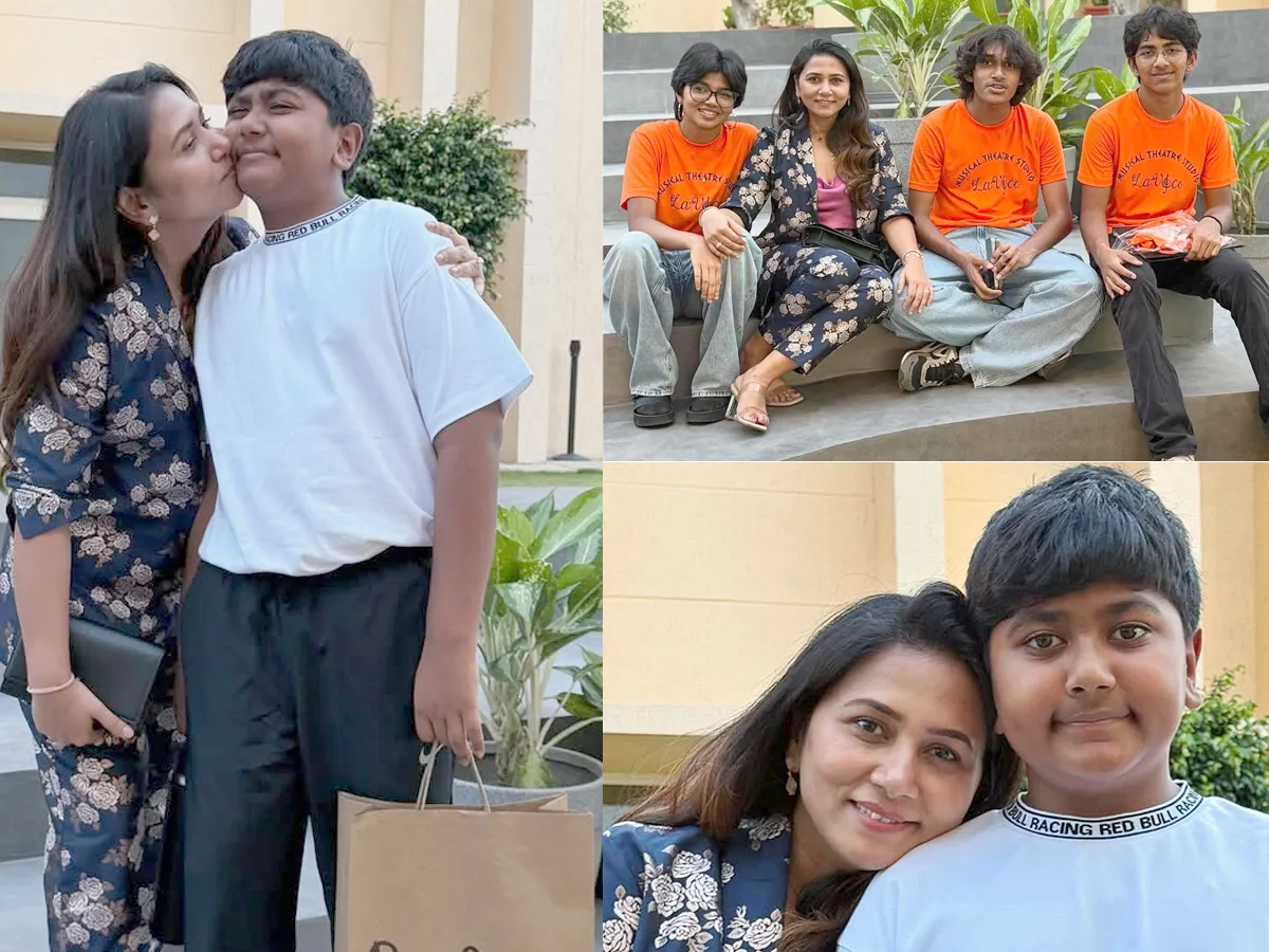 కుమారుడి టాలెంట్‌ చూసి మురిసిపోతున్నడైరెక్టర్‌ సుకుమార్ భార్య (ఫొటోలు)