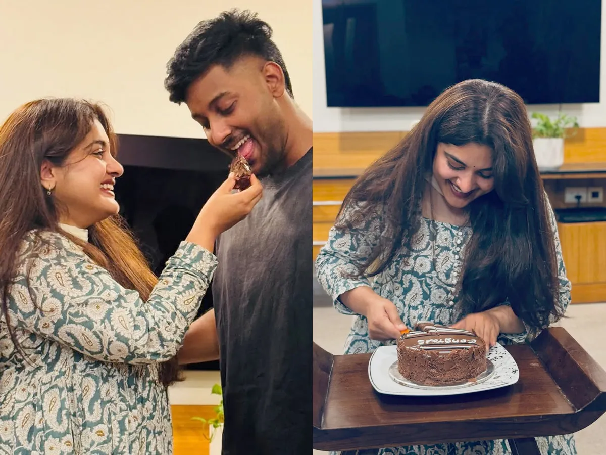 ఉత్తమ నటిగా గద్దర్ అవార్డ్.. ఫ్యామిలీతో నివేదా సెలబ్రేషన్స్ (ఫొటోలు)