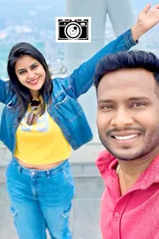 Bigg Boss 8 Soniya Akula ANd her Husband Yash Enjoying China Trip After Marriage Photos Viral2