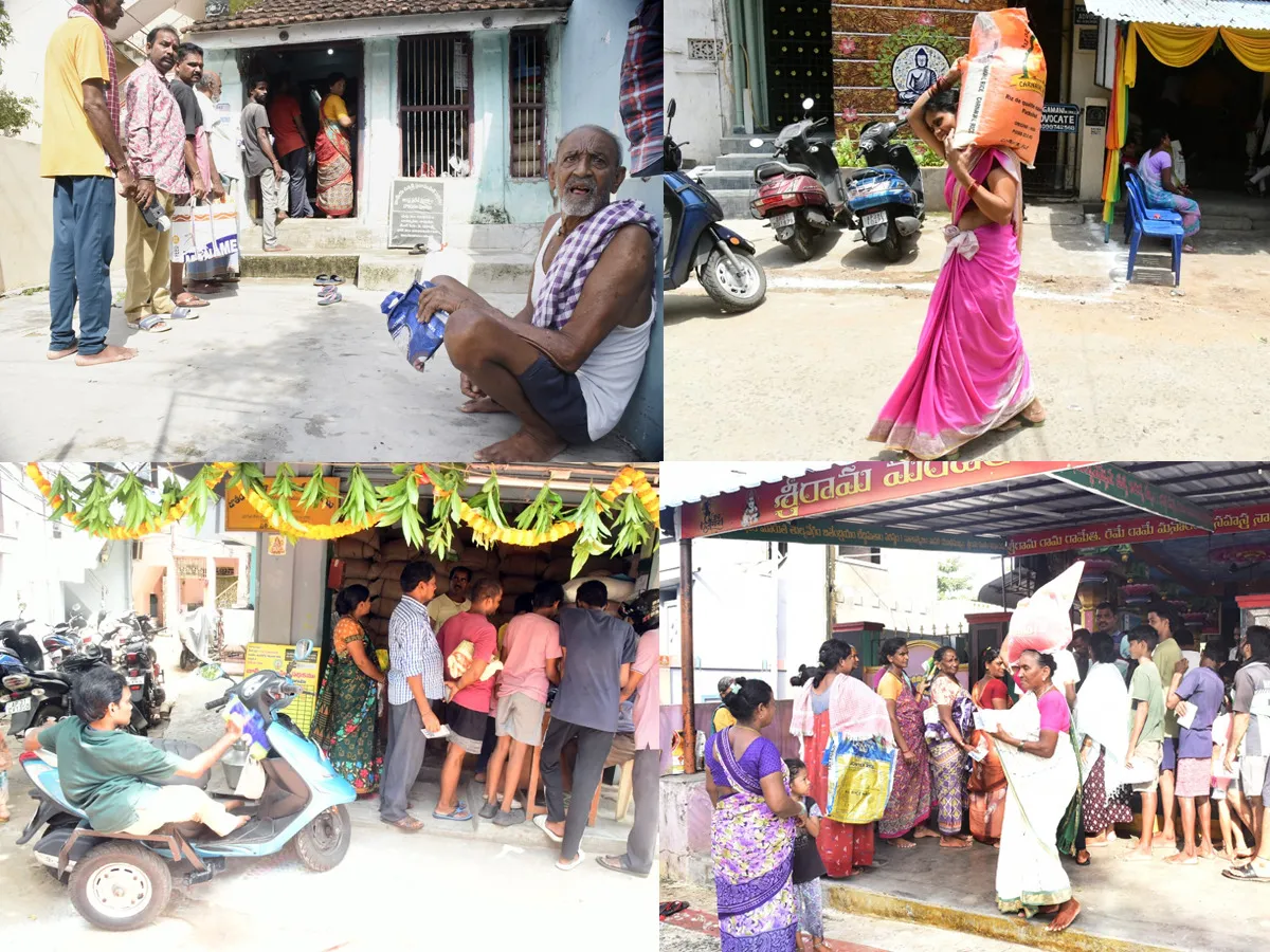 జనంపై బాబు పగ.. ఏపీలో ‘రేషన్‌’ కష్టాలు (ఫొటోస్)