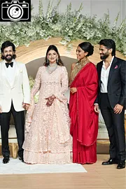 Sobhita Dhulipala and Naga Chaitanya stuns at Akhil-Zainab reception2