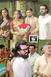 Global Star Ram Charan With Stylish Looks Spotted At Private Wedding Photos5