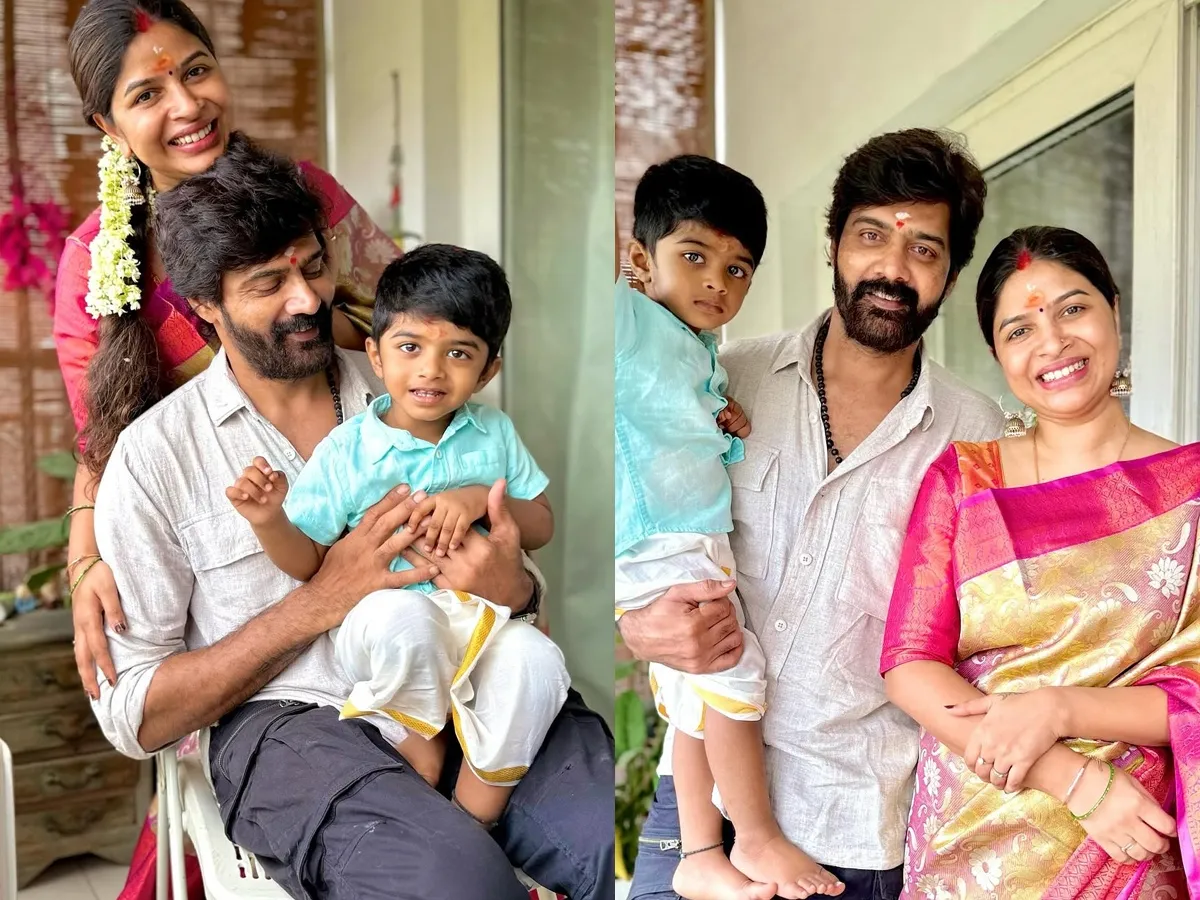 టాలీవుడ్ నటుడు నవీన్ చంద్ర వెడ్డింగ్ యానివర్సరీ.. (ఫోటోలు)