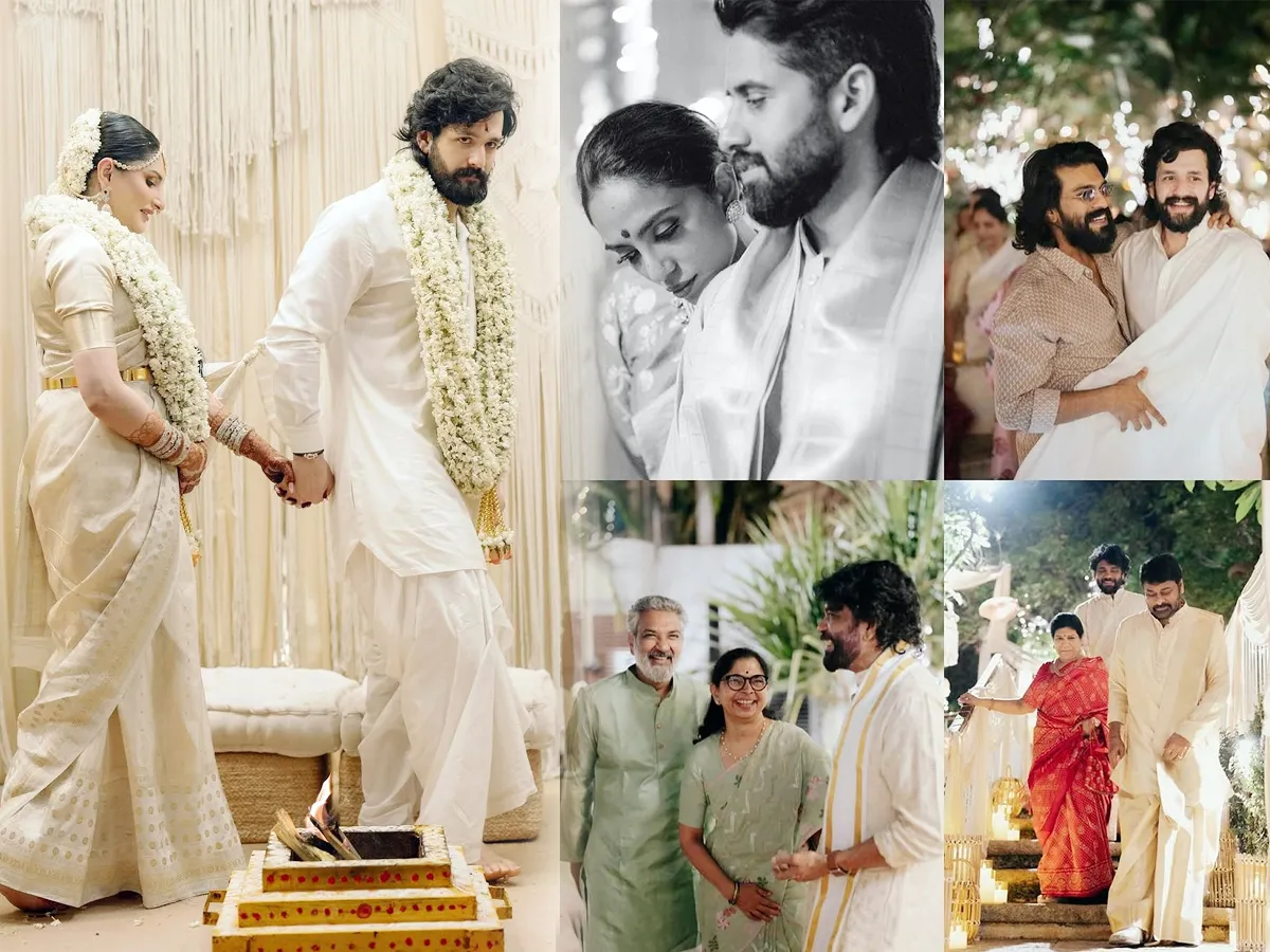 పెళ్ళైన ఇన్ని రోజులకి ఫోటోలు షేర్‌ చేసిన అఖిల్‌.. మ్యారేజ్‌ పిక్స్‌ వైరల్‌