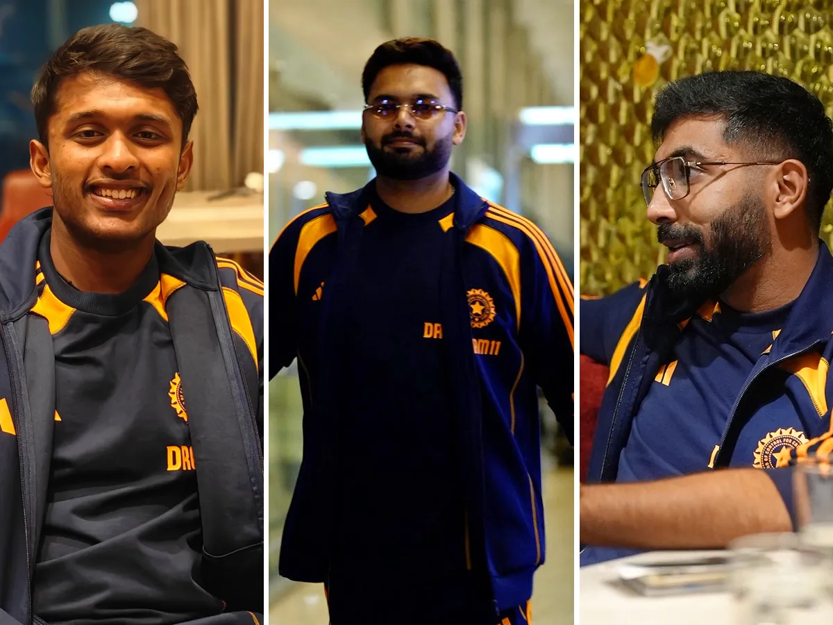ఆల్‌ది బెస్ట్ టీమిండియా.. ఇంగ్లండ్‌కు ప‌య‌న‌మైన గిల్ సేన‌ (ఫోటోలు)