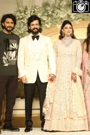 Grand Akhil Akkineni,Zainab Ravdjee wedding Reception Photos9