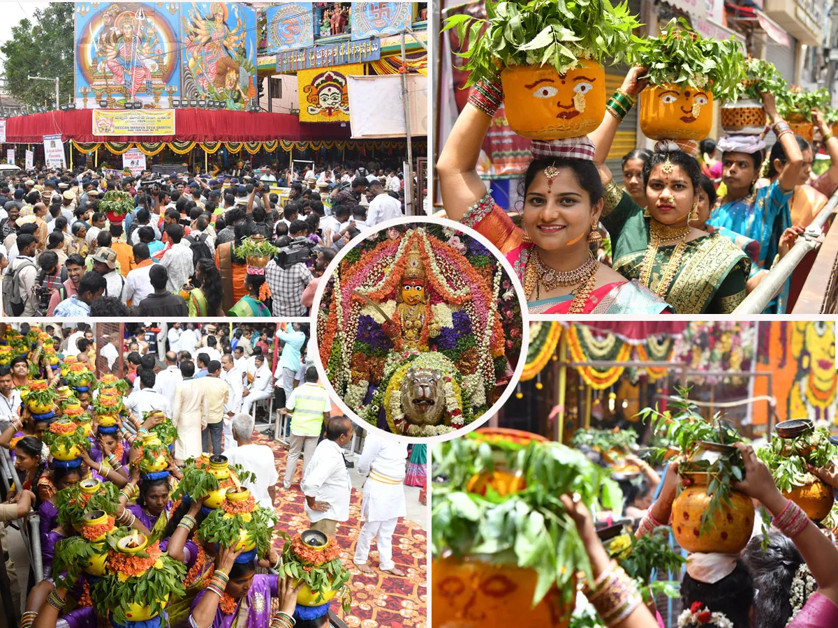 Ujjaini Mahankali Bonalu : ఘనంగా సికింద్రాబాద్‌ ఉజ్జయినీ మహంకాళి బోనాలు (ఫోటోలు)
