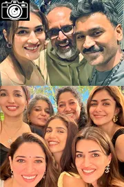 Kriti Sanon Wishing Anand L Rai on his Birthday Party viral photos4